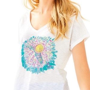 Lilly Pulitzer Colie Top Lilly Loves Florida Size Small